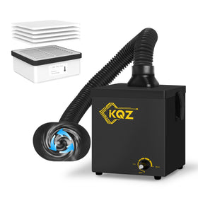 KQZ B1 Solder Fume Extractor front view for clean air during soldering