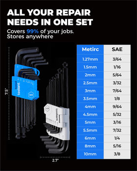 Kraftek organized holder keeps wrenches secure and ready for use.