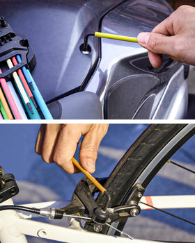 S2 alloy steel body delivers high torsion strength for durable everyday use