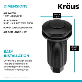 Kraus AC adapter control box powers the air switch safely