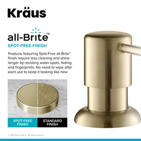 KRAUS Boden easy-install kit supports quick single-hole mounting