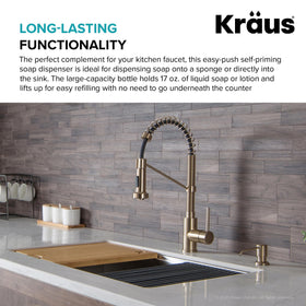 KRAUS Boden top-refill design for easy refill from above
