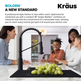 Kraus Bolden ADA-compliant single-handle operation.