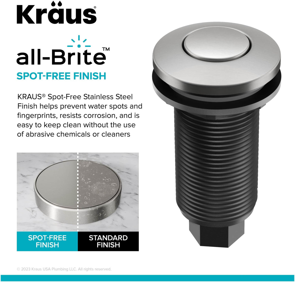 Kraus durable construction for long-lasting performance