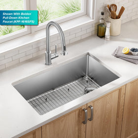 Kraus Fairlane sink bowl with spacious interior for easy meal prep and cleanup