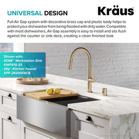 Kraus KAG-1SFACB ABS plastic body highlights lightweight resilience