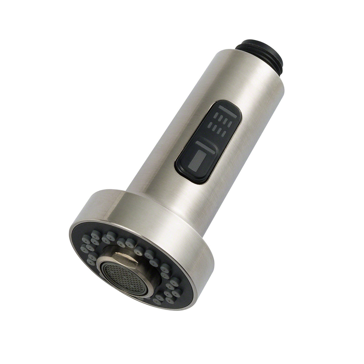 Kraus KFS-1SS front view shows a reliable dual-function sprayer for kitchens