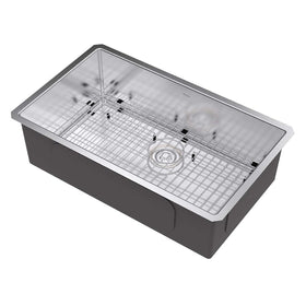 Kraus drain assembly with strainer included for efficient drainage