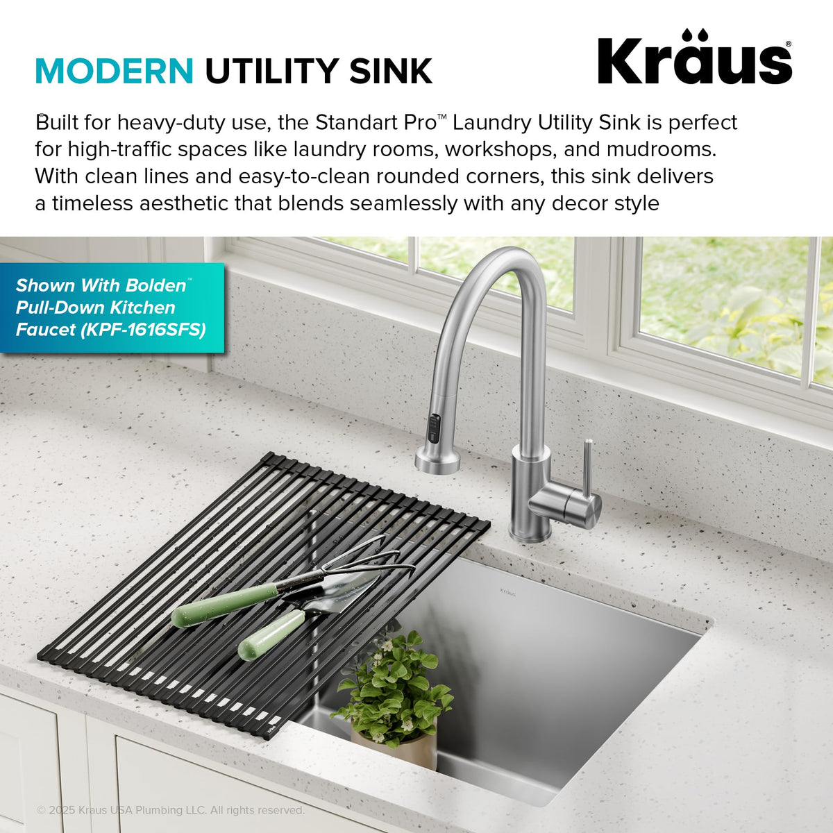 Kraus protective undercoating reduces condensation and cabinet moisture.