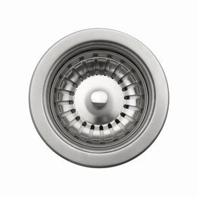 Kraus kitchen sink drain assembly strainer fitting standard openings