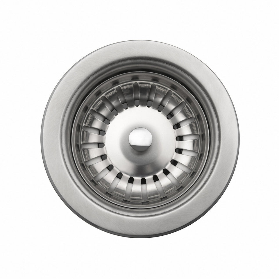 Kraus kitchen sink drain assembly strainer fitting standard openings