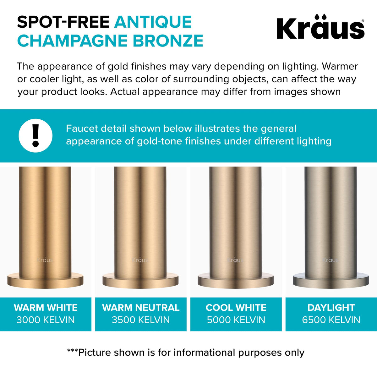 Kraus Oletto spot-free finish detail maintains clean appearance in busy kitchens.