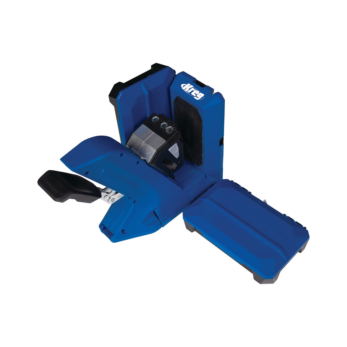 Kreg 720 PRO anti-slip clamping visual showing secure workholding