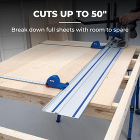 Kreg ACS430 wood and plywood cutting capacity powers versatile tasks.