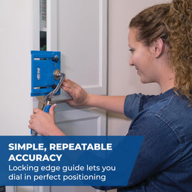 Compact design of the Kreg jig makes DIY projects easier.