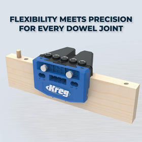 Kreg Dowel Jig Kit built-in centering for accurate dowel placement