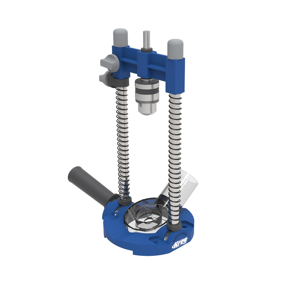 Kreg Drill Guide Pro portable design enables quick on-site drilling