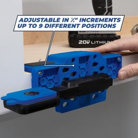 Inset and overlay options enable precise door positioning.