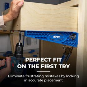 Kreg KHI-Slide is a multipurpose carpentry tool for cabinets and desks.