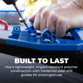 Kreg KJDECKSYS20 deck spacer rings improve drainage for longer lasting decks.
