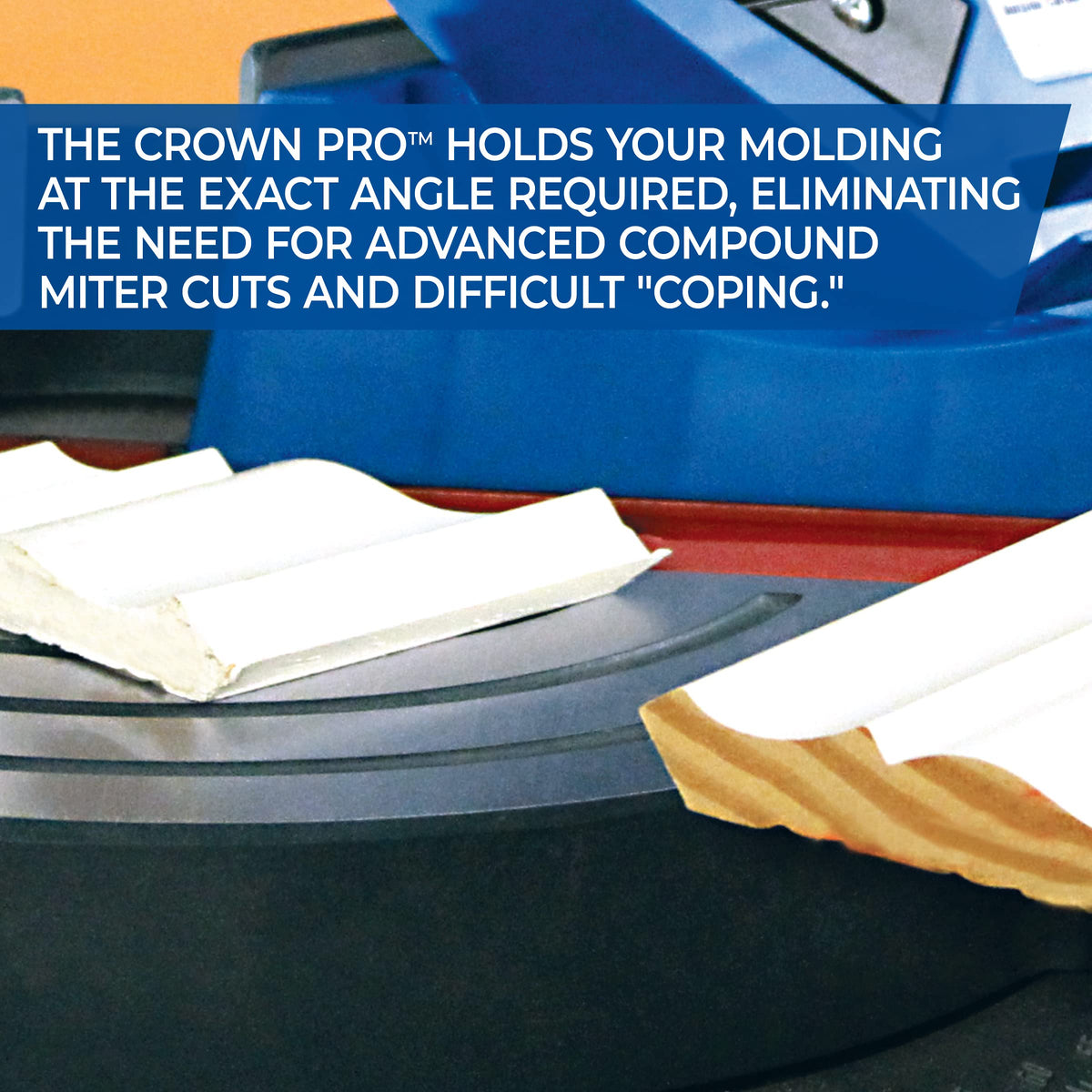 DIY-ready Kreg Crown-Pro upgrade for crown molding projects.