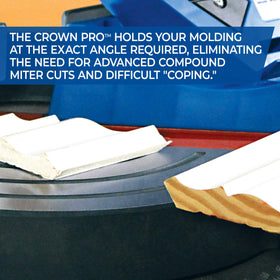 DIY-ready Kreg Crown-Pro upgrade for crown molding projects.