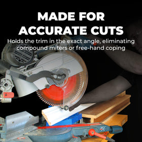 Kreg Crown-Pro fits 10- and 12-inch miter saws for versatile setups.