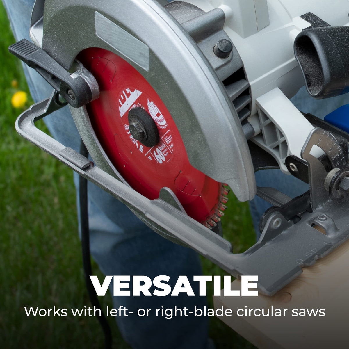 Kreg KMA4000-E GripMax anti-slip pads securing the saw