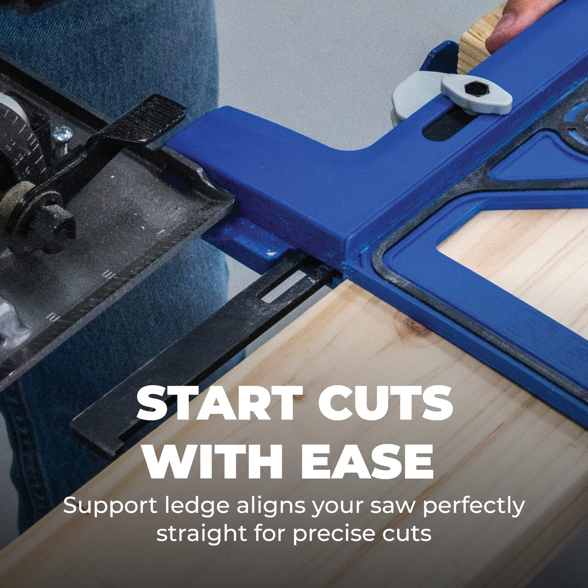 Kreg KMA4000-E compatible with left- and right-blade saws