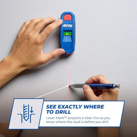 Kreg KMM1000LZ compact pocket-sized stud finder for quick jobs.