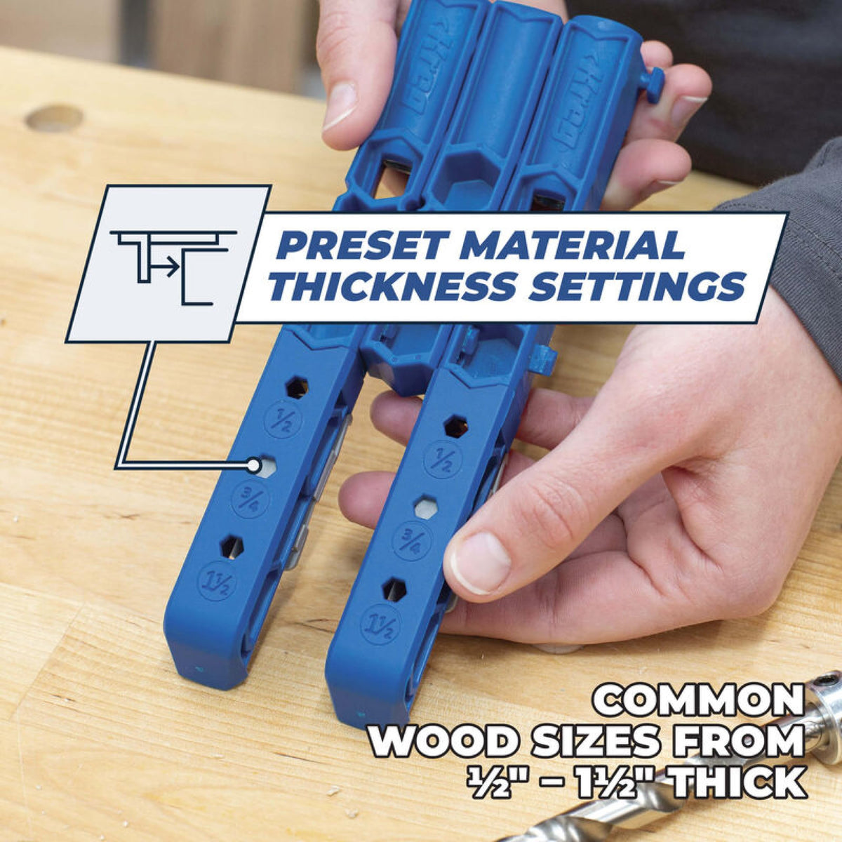 Kreg KPHJ320-22 durable jig for repeated use in furniture making.