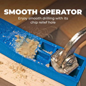 Kreg MKJKIT Mini Jig stored neatly for quick pocket-hole tasks.