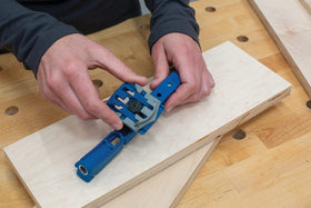 Kreg Pocket-Hole Jig 310 compact, durable design ideal for tight spaces.
