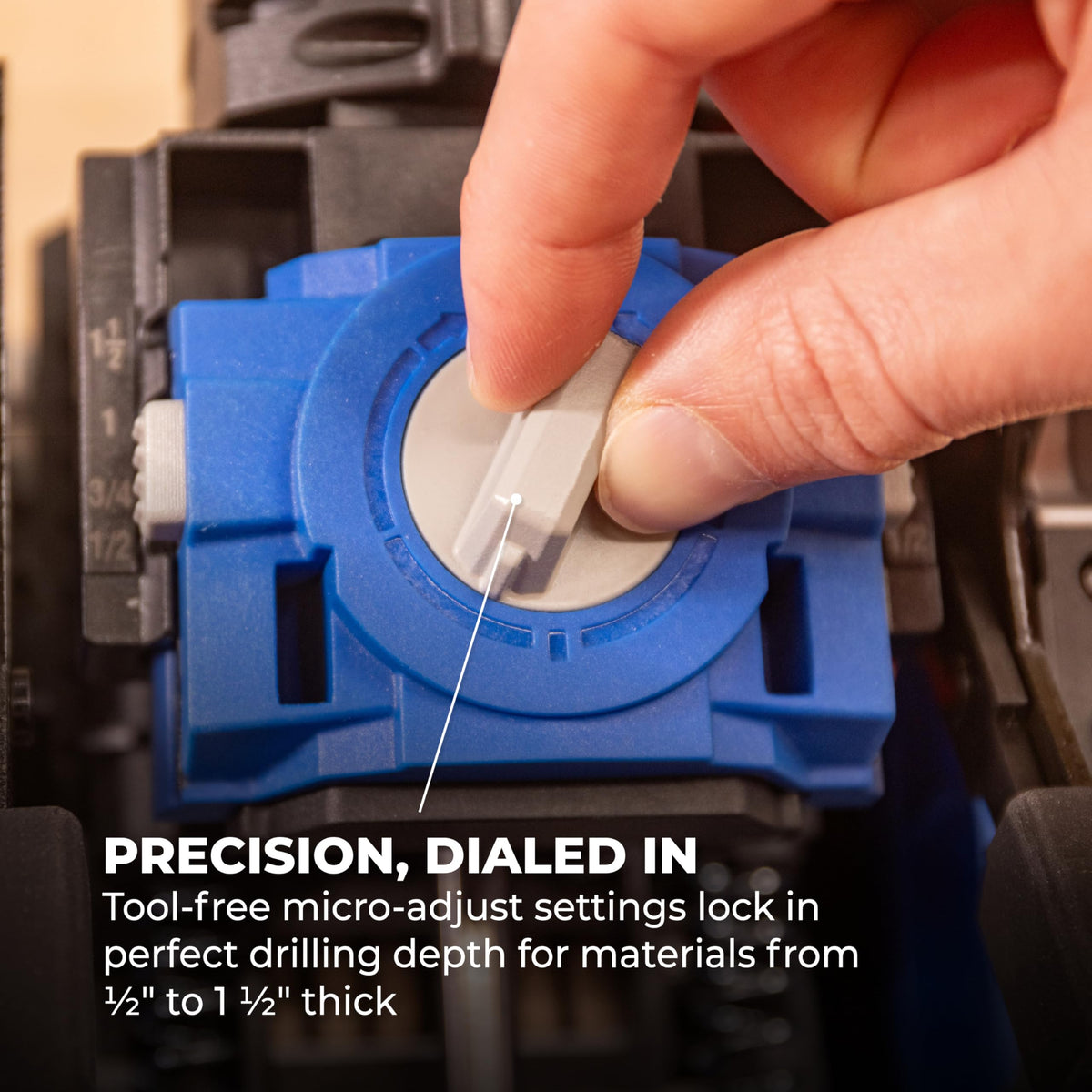Kreg Rebel cordless design supports flexible, clamp-free joinery.