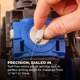 Kreg Rebel cordless design supports flexible, clamp-free joinery.