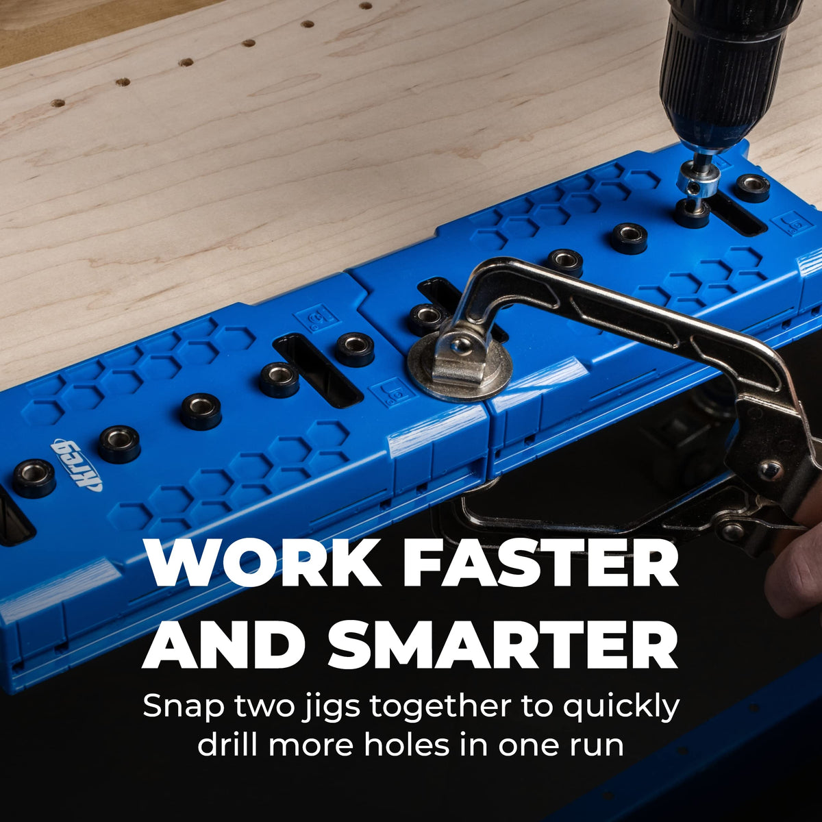 Kreg Shelf Pin Jig ideal for DIY and professional woodworking