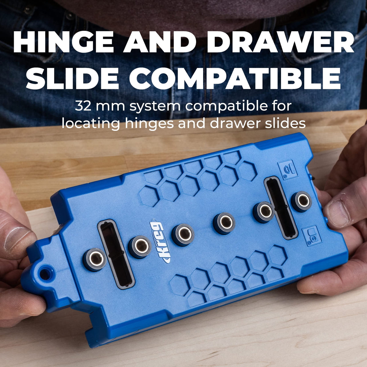 Kreg Shelf Pin Jig portable tool for quick setup and use
