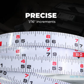 Kreg workbench layout reference shown near a saw fence for alignment tasks.
