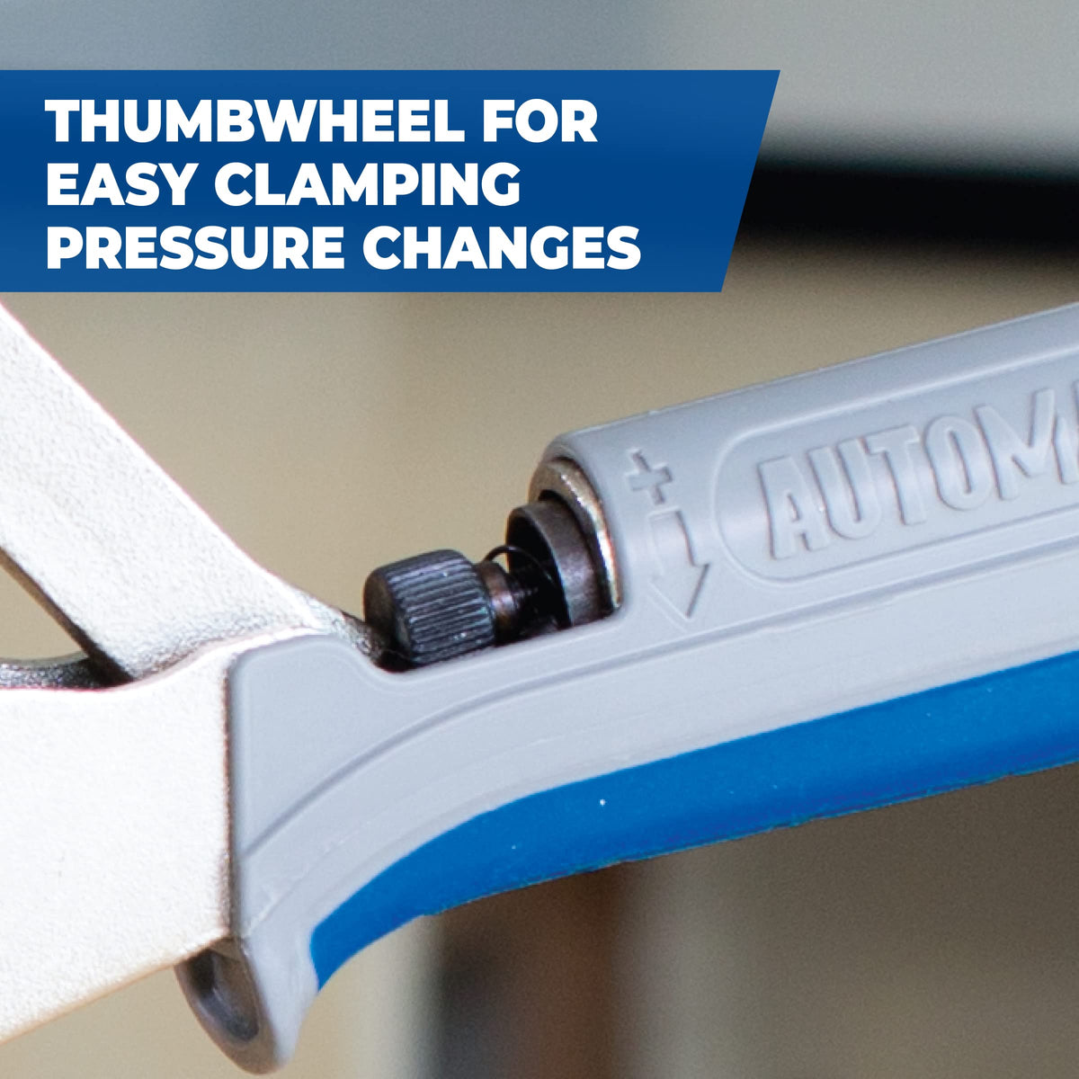 Kreg ergonomic design emphasizes comfort and control during clamps
