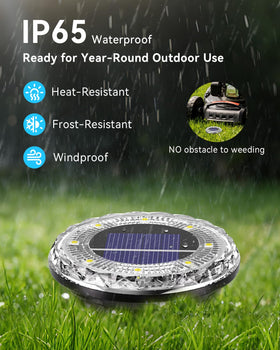 Krinzitt easy-setup solar light delivers instant ambience along borders