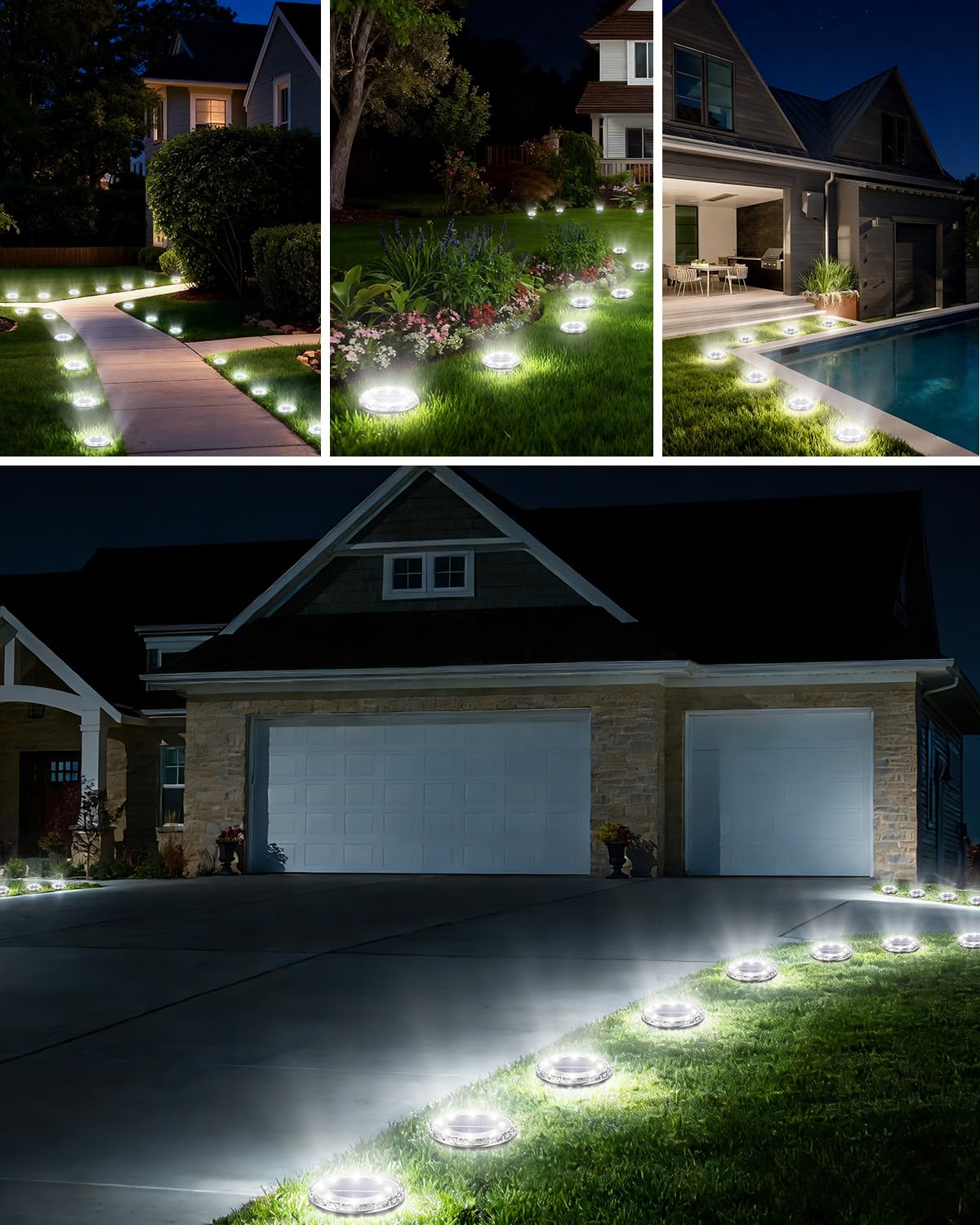 Krinzitt light defines garden borders with gentle illumination