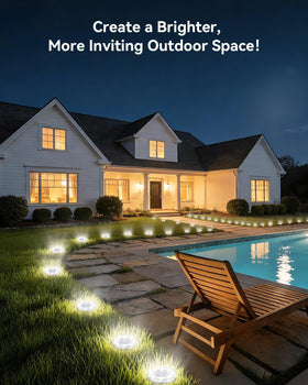 Krinzitt starry-yard effect lighting for a magical evening ambience