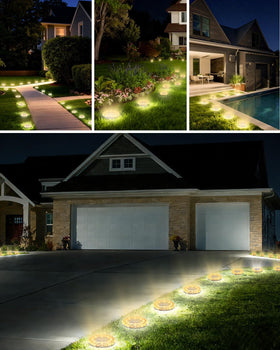 Krinzitt twelve-pack adds repeated, seamless lighting along paths and borders