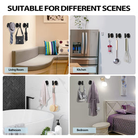Kruodop towel hook easy-install screws included, quick mounting options.