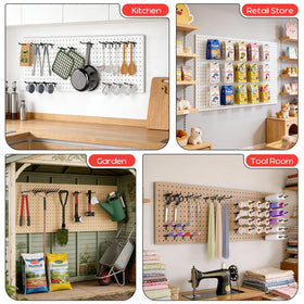 KRUXTO workshop setup keeps hand tools within easy reach.