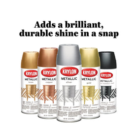 Krylon brass spray paint for DIY crafts and projects