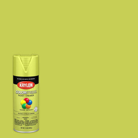 Krylon COLORmaxx provides strong adhesion on wood and metal surfaces.