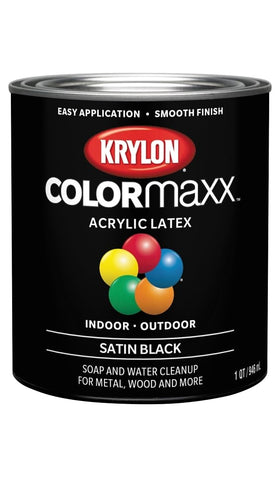 Krylon COLORmaxx brush-on paint bottle for easy project touchups.