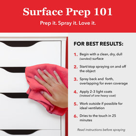 Rust protection for outdoor surfaces with COLORmaxx gloss finish.