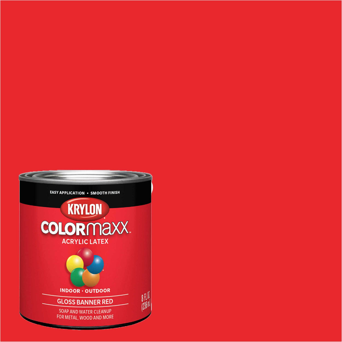 Krylon COLORmaxx on wood, metal and wicker surfaces for durable protection
